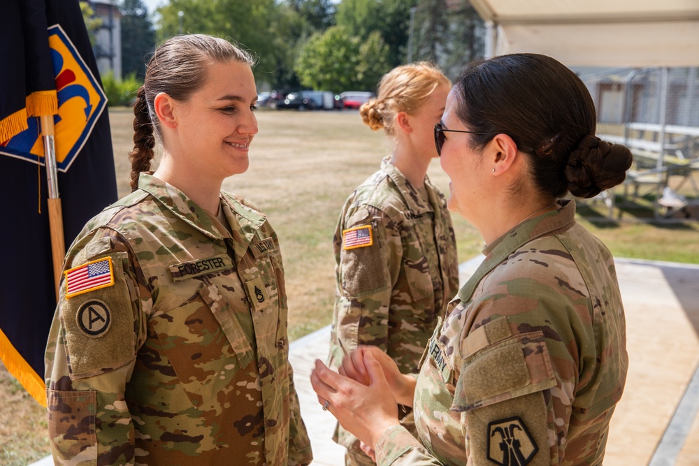 7th Mission Support Command Promotion Ceremony