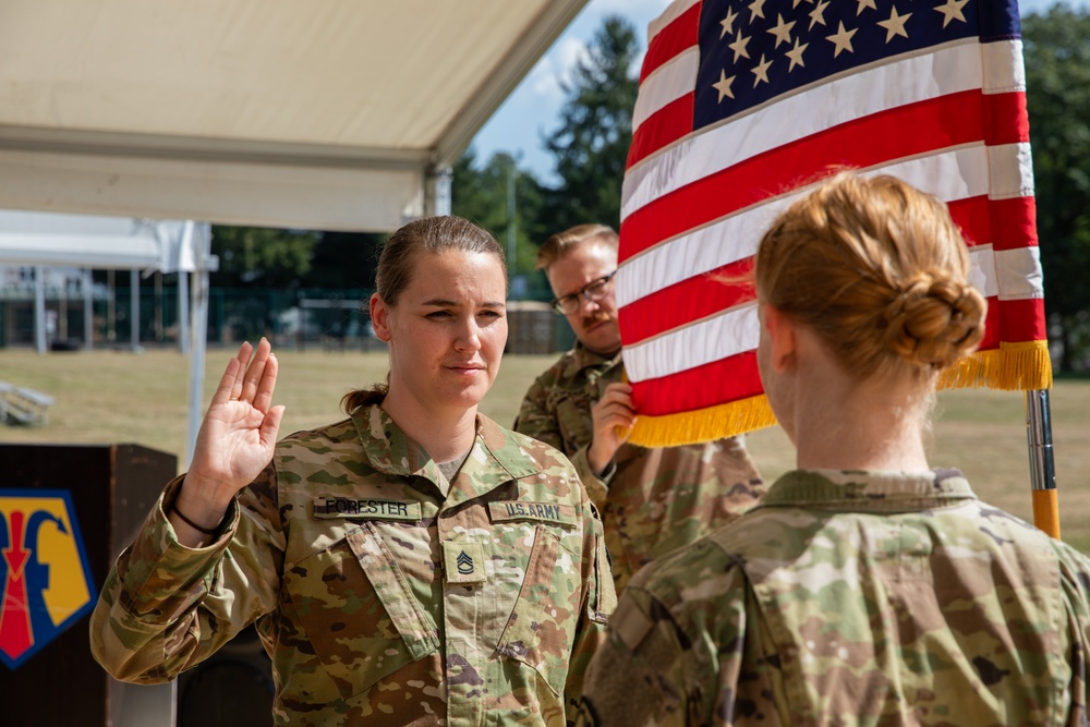 7th Mission Support Command Promotion Ceremony
