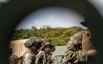 Marines begin train at Camp Fuji in support of Exercise Outlaw Wrath 24