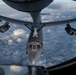 U.S. Air Force KC-135s refuel B-52 over North Sea