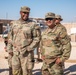 Task Force Thunder command team visits out station Soldiers