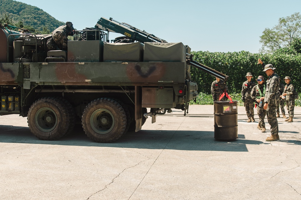 SY 24 | 15th MEU, 31st MEU, ROK Marines Conduct CBRN-response Training