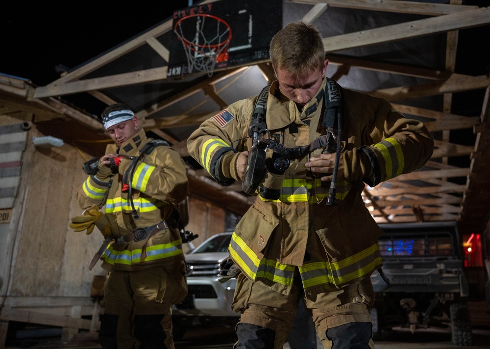 776th EABS firefighters host 9/11 memorial ruck