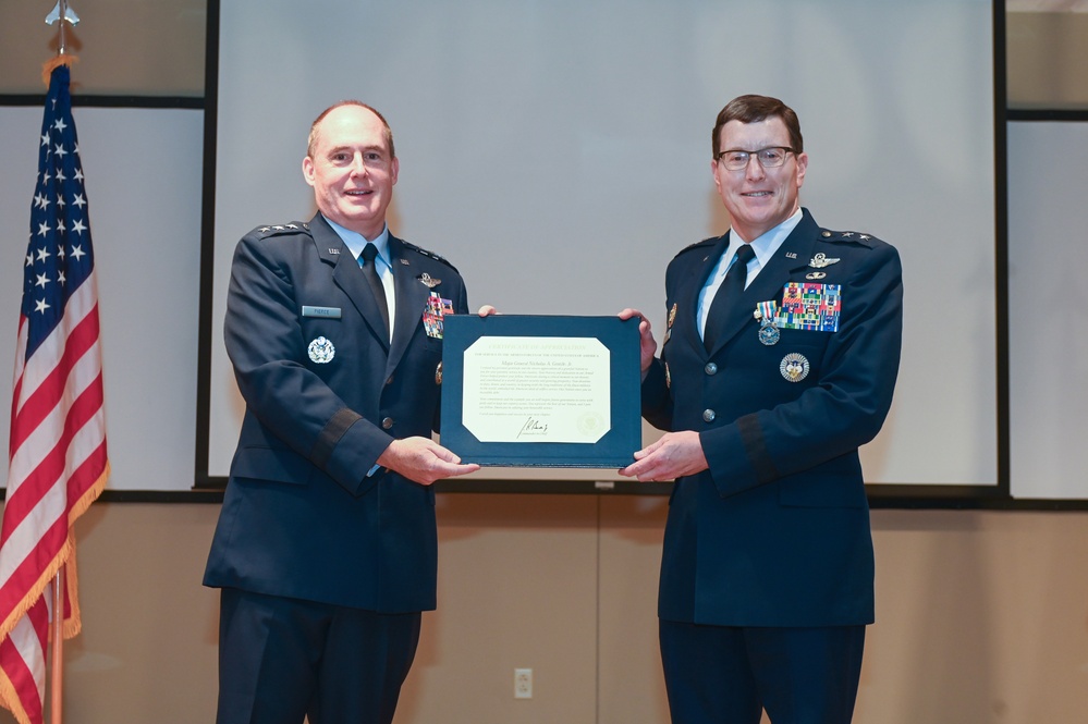 Maj. Gen. Nicholas Gentile retirement ceremony