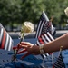 Coast Guard Members Lay Flowers During 9/11 Observance at Ground Zero