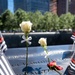 Coast Guard Members Lay Flowers During 9/11 Observance at Ground Zero