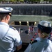 Coast Guard Members Lay Flowers During 9/11 Observance at Ground Zero