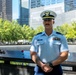 Coast Guard Members Lay Flowers During 9/11 Observance at Ground Zero