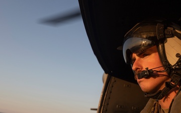 U.S. Marines with HMLA-167 conduct flight operations during Exercise Burmese Chase 24