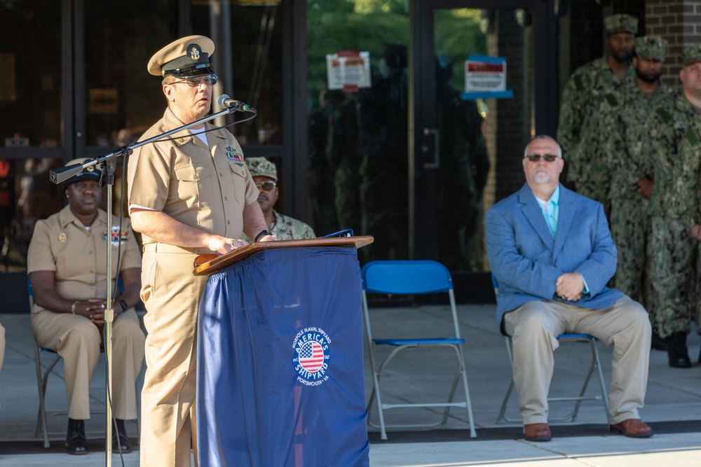 Norfolk Naval Shipyard Hosts Annual Patriot Day Fall-In and Remembrance Ceremony to Honor Those Lost