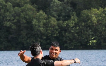 Baptism at Fort Custer