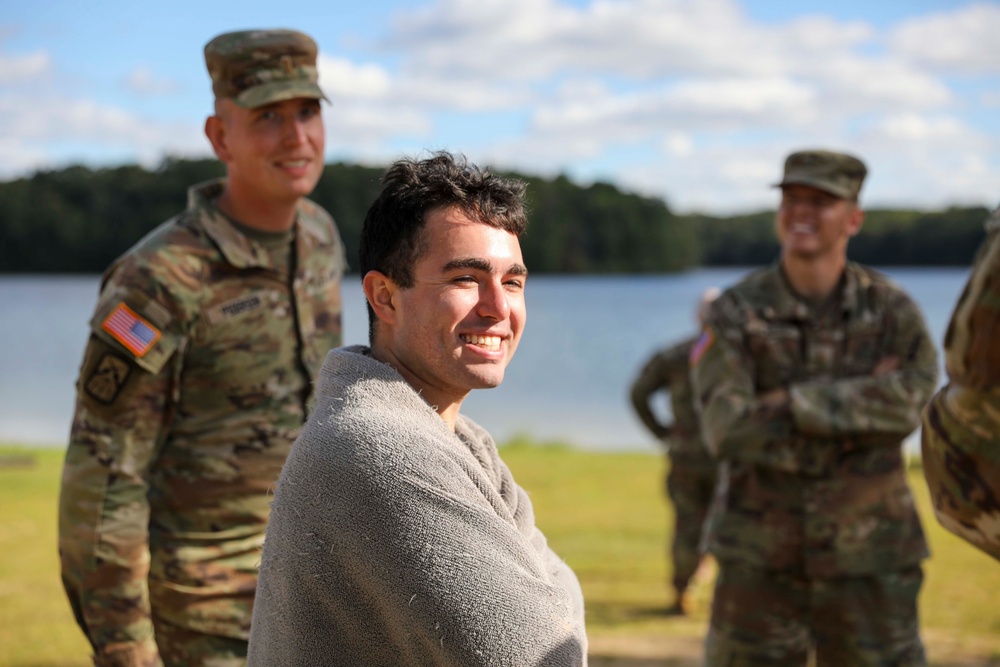 Baptism at Fort Custer