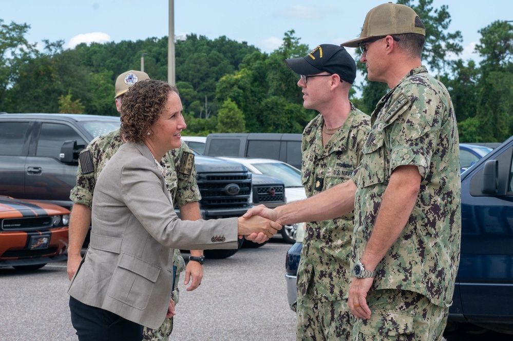 JB Charleston gets a visit from the office of Personnel and Readiness