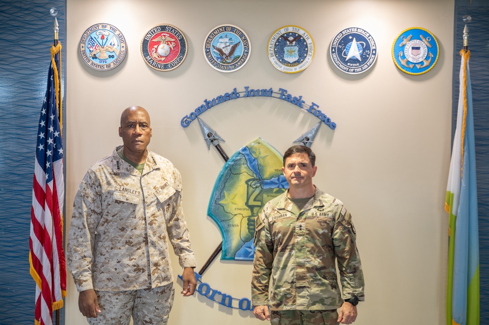 Gen. Langley Visits Combined Joint Task Force-Horn of Africa in Djibouti