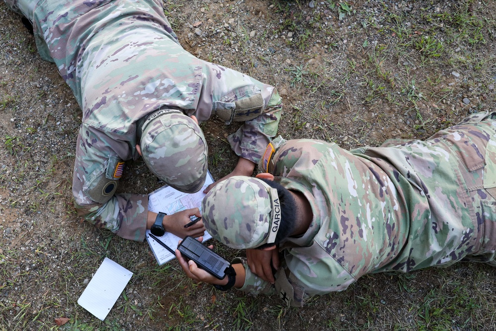 3-126 Infantry Practices Land Navigation