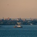 USCGC Katherine Walker Transits NYC Harbor Displaying American Flag in Honor of 9/11