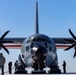 LC-130 Hercules sits at Summit Station