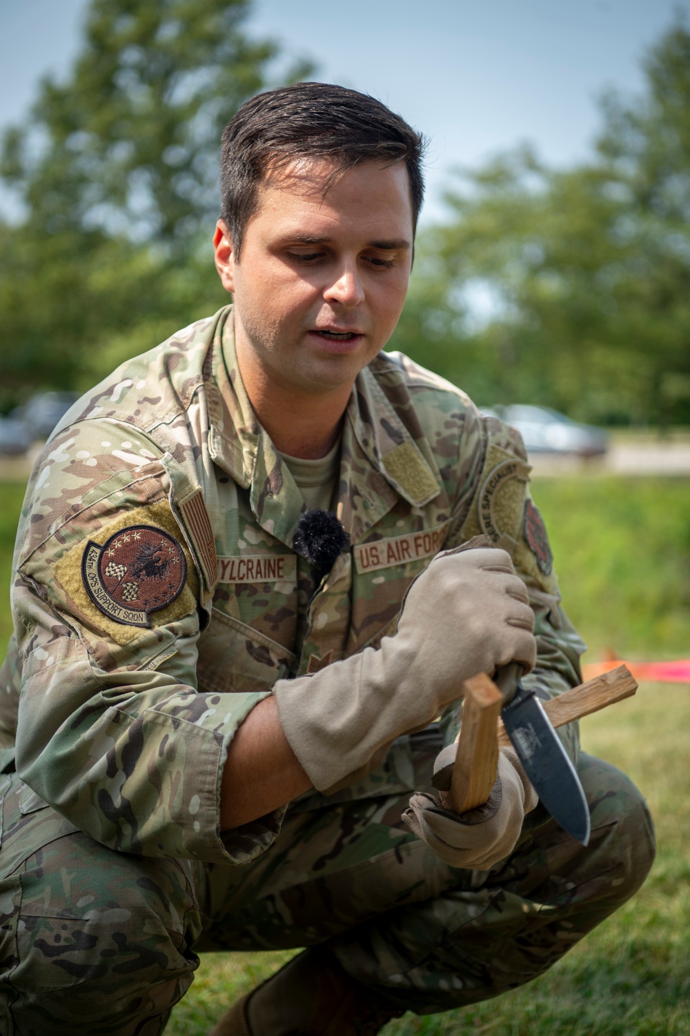 434th OSS holds non-combat survival training