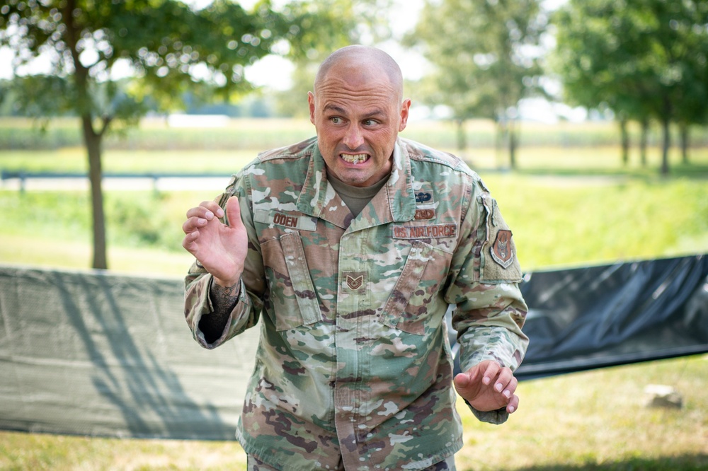 434th OSS holds non-combat survival training