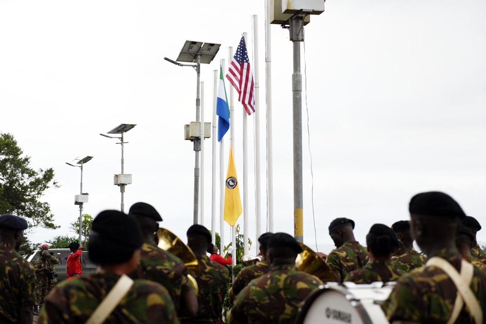 Michigan National Guard and Sierra Leone SPP Signing Ceremony