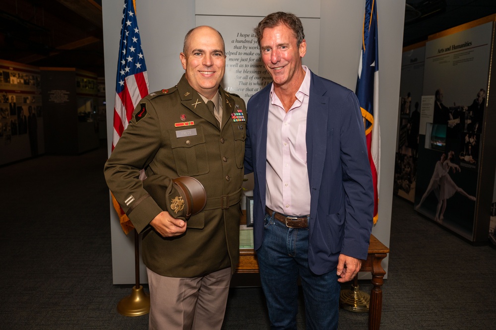 JBSA leader attends wreath laying ceremony at LBJ National Historical Park