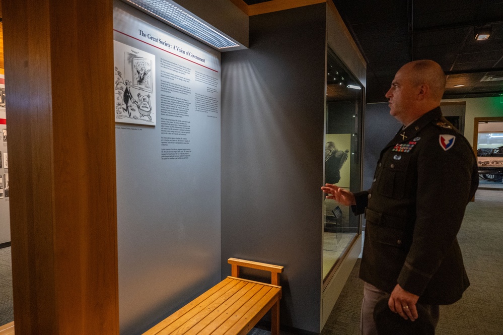 JBSA leader attends wreath laying ceremony at LBJ National Historical Park