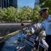 Coast Guard Members Lay Flowers During 9/11 Observance at Ground Zero