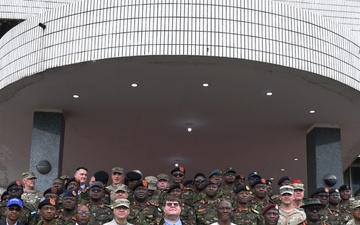 Michigan National Guard and Sierra Leone SPP Signing Ceremony