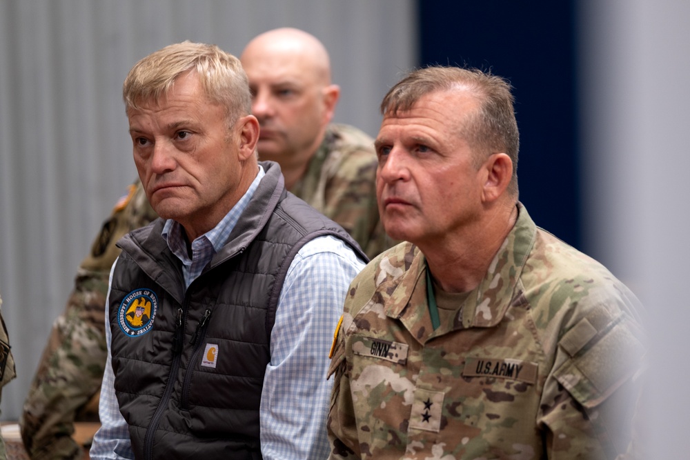 Mississippi Adjutant General visits deployed 3-star NATO element