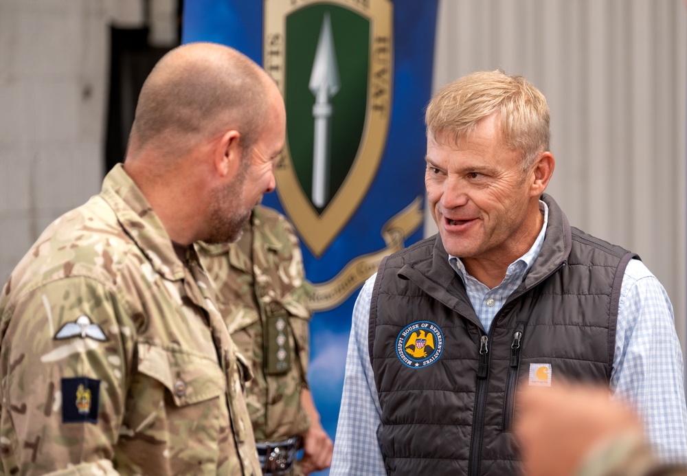 Mississippi Adjutant General visits deployed 3-star NATO element