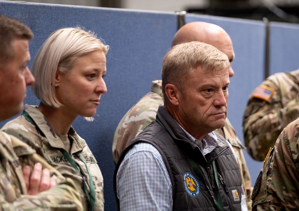 Mississippi Adjutant General visits deployed 3-star NATO element