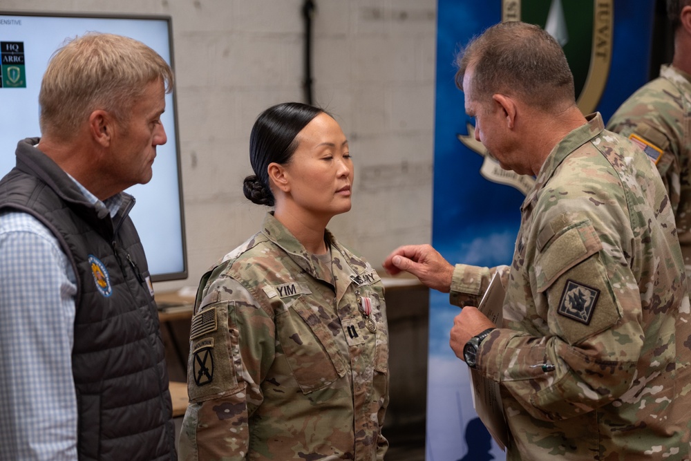 Mississippi Adjutant General visits deployed 3-star NATO element