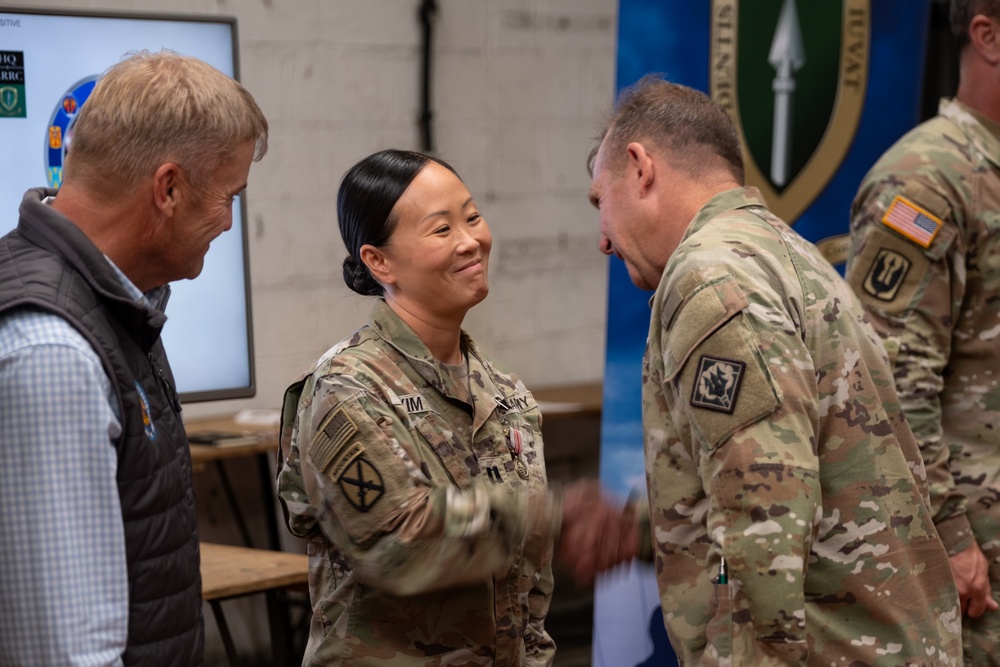 Mississippi Adjutant General visits deployed 3-star NATO element