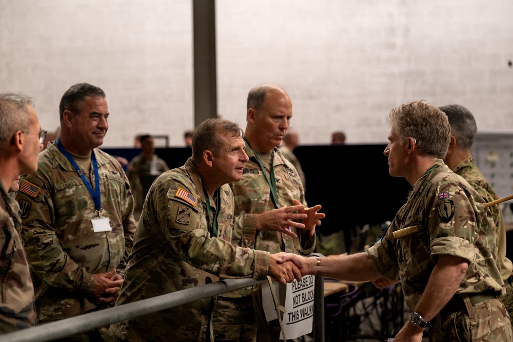 Mississippi Adjutant General visits deployed 3-star NATO element