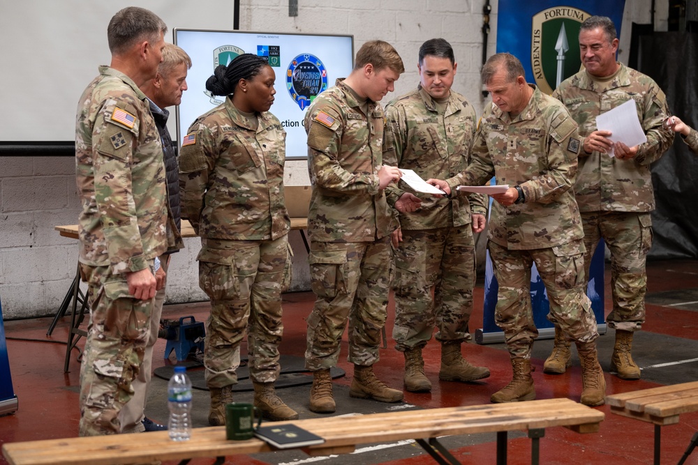 Mississippi Adjutant General visits deployed 3-star NATO element