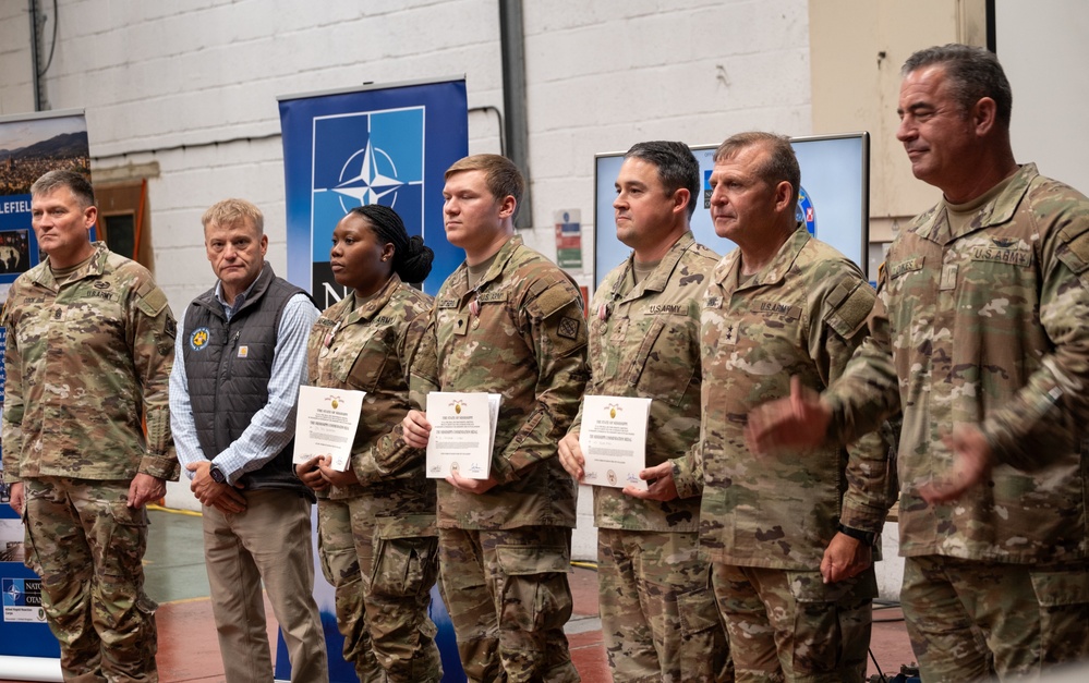 Mississippi Adjutant General visits deployed 3-star NATO element