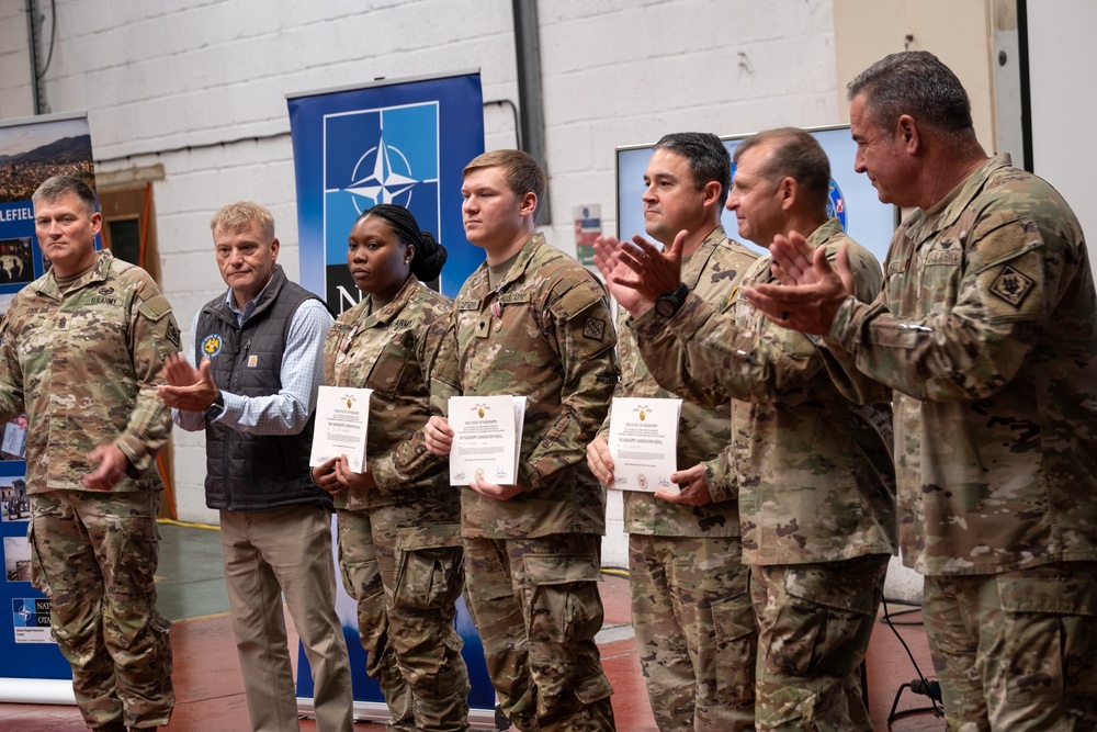 Mississippi Adjutant General visits deployed 3-star NATO element