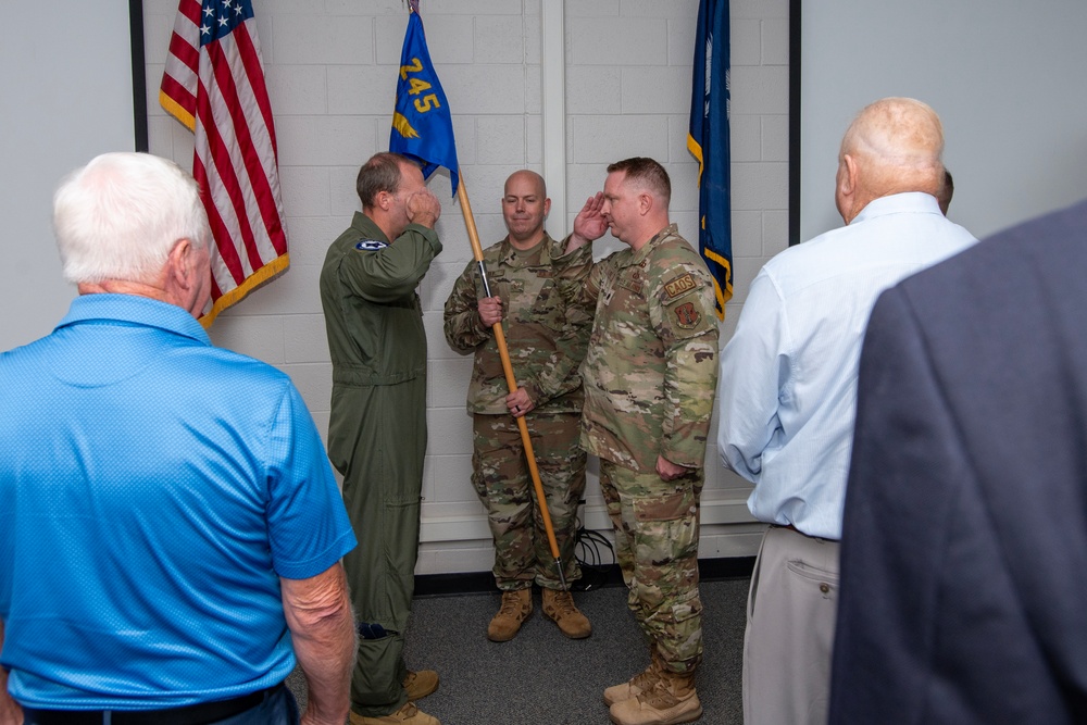 245th Air Traffic Control Squadron Change of Command