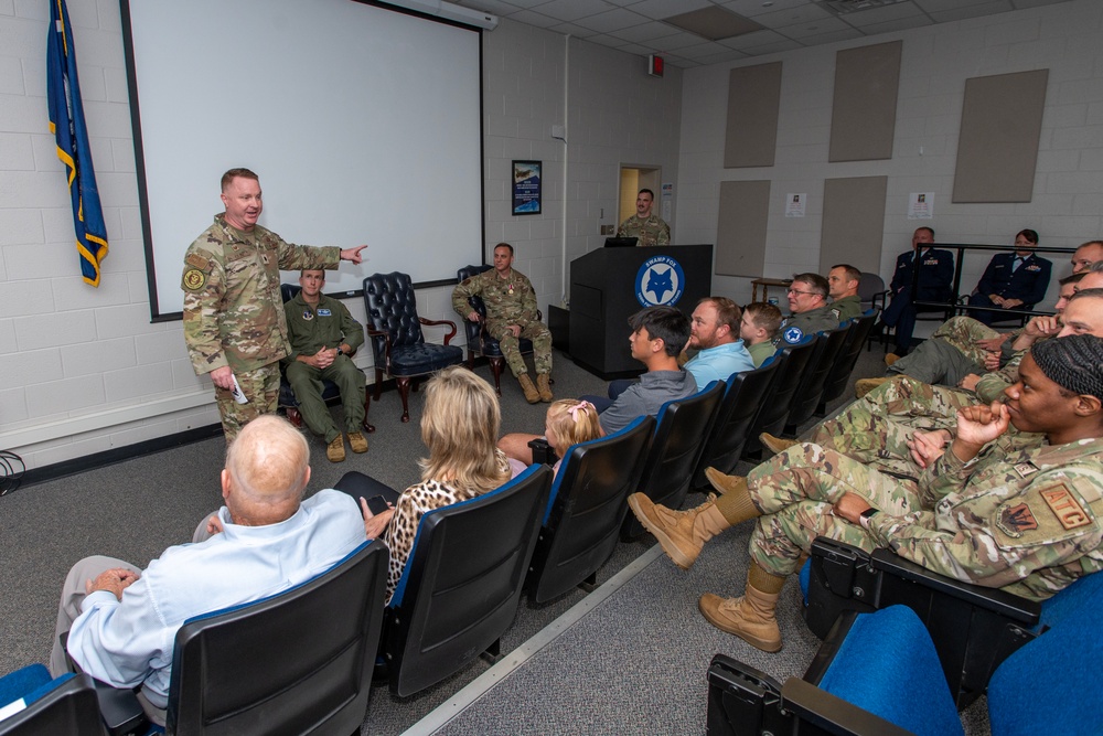 245th  Air Traffic Control Squadron Change of Command