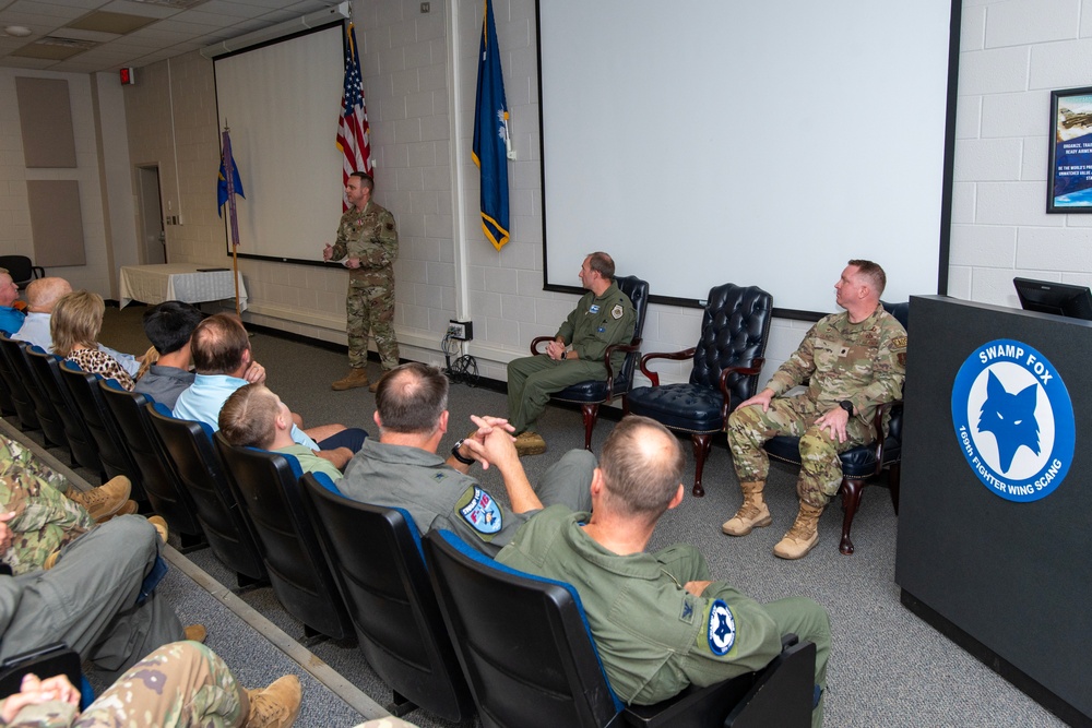 245th Air Traffic Control Squadron Change of Command