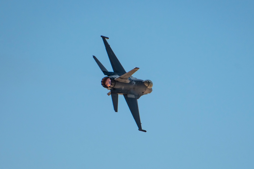 U.S. Air Force perform during first Egypt International Airshow