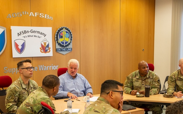 401st AFSB visits 405th AFSBn - Germany