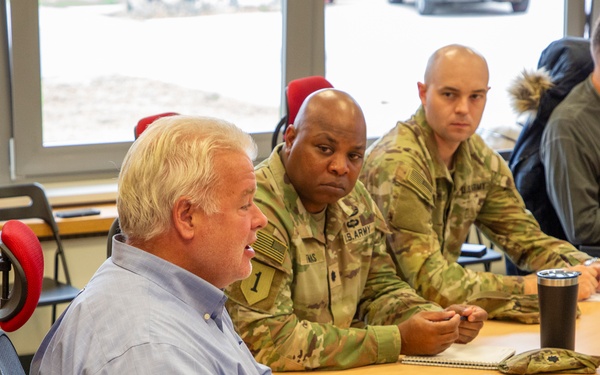 401st AFSB visits 405th AFSBn - Germany