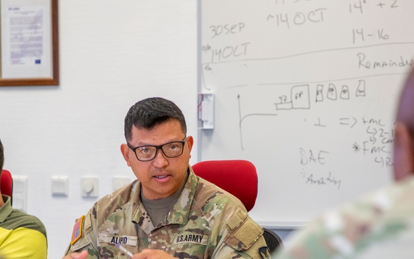 401st AFSB visits 405th AFSBn - Germany