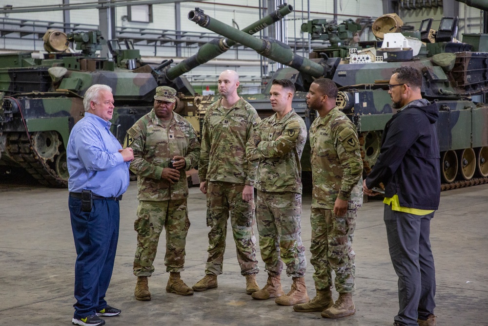 401st AFSB visits 405th AFSBn - Germany