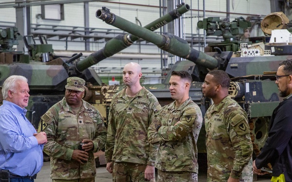 401st AFSB visits 405th AFSBn - Germany