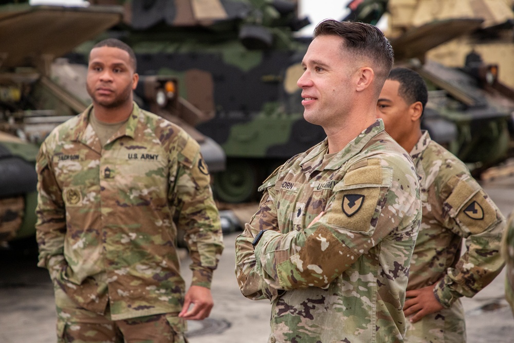 401st AFSB visits 405th AFSBn - Germany