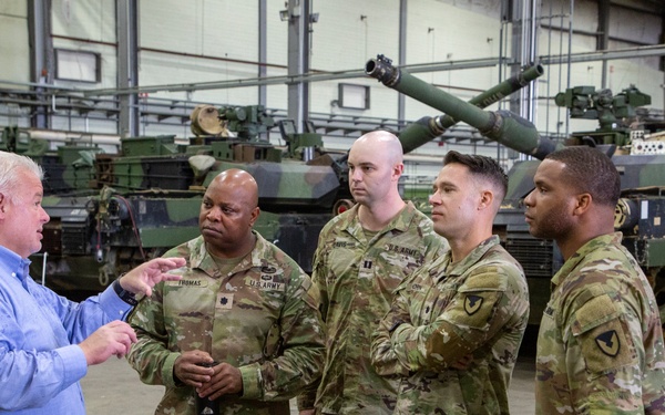 401st AFSB visits 405th AFSBn - Germany
