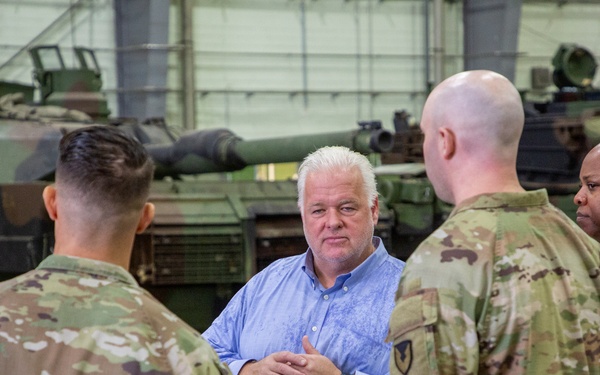 401st AFSB visits 405th AFSBn - Germany