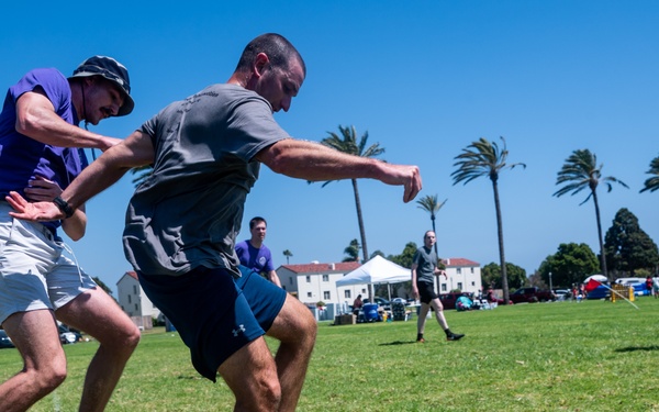 Space Systems Command military and civilians show up and show out during Sports Day 2024